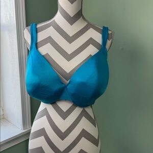 Cacique Light teal bra 42DD